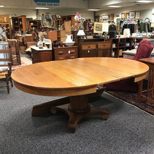 Load image into Gallery viewer, Oak Table AS IS (30x54/86x54)
