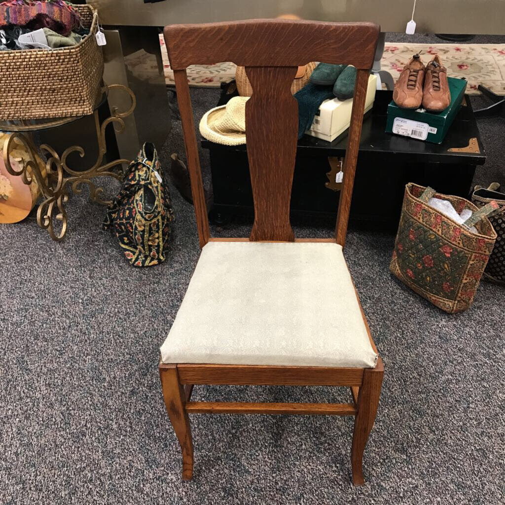 Oak Chair AS IS 4 Available (37x18x18)