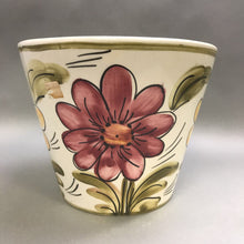 Load image into Gallery viewer, Pottery Flowered Planter Pot Made in Spain (8x10)
