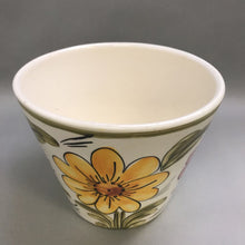 Load image into Gallery viewer, Pottery Flowered Planter Pot Made in Spain (8x10)
