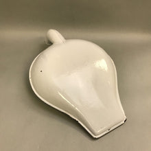 Load image into Gallery viewer, White Enamelware Bed Pan
