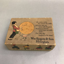 Load image into Gallery viewer, Wm-Rogers &amp; Son Silverplate Child&#39;s Fork &amp; Spoon Set (4&quot;)
