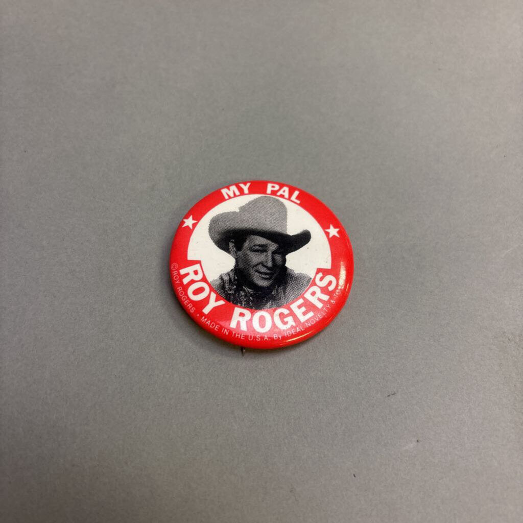 Vintage 1950s My Pal Roy Rogers Pin (1.75