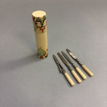 Load image into Gallery viewer, Vintage 4-pc Miniature Manicure Set (3&quot;)
