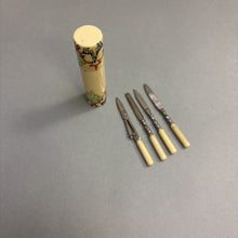 Load image into Gallery viewer, Vintage 4-pc Miniature Manicure Set (3&quot;)
