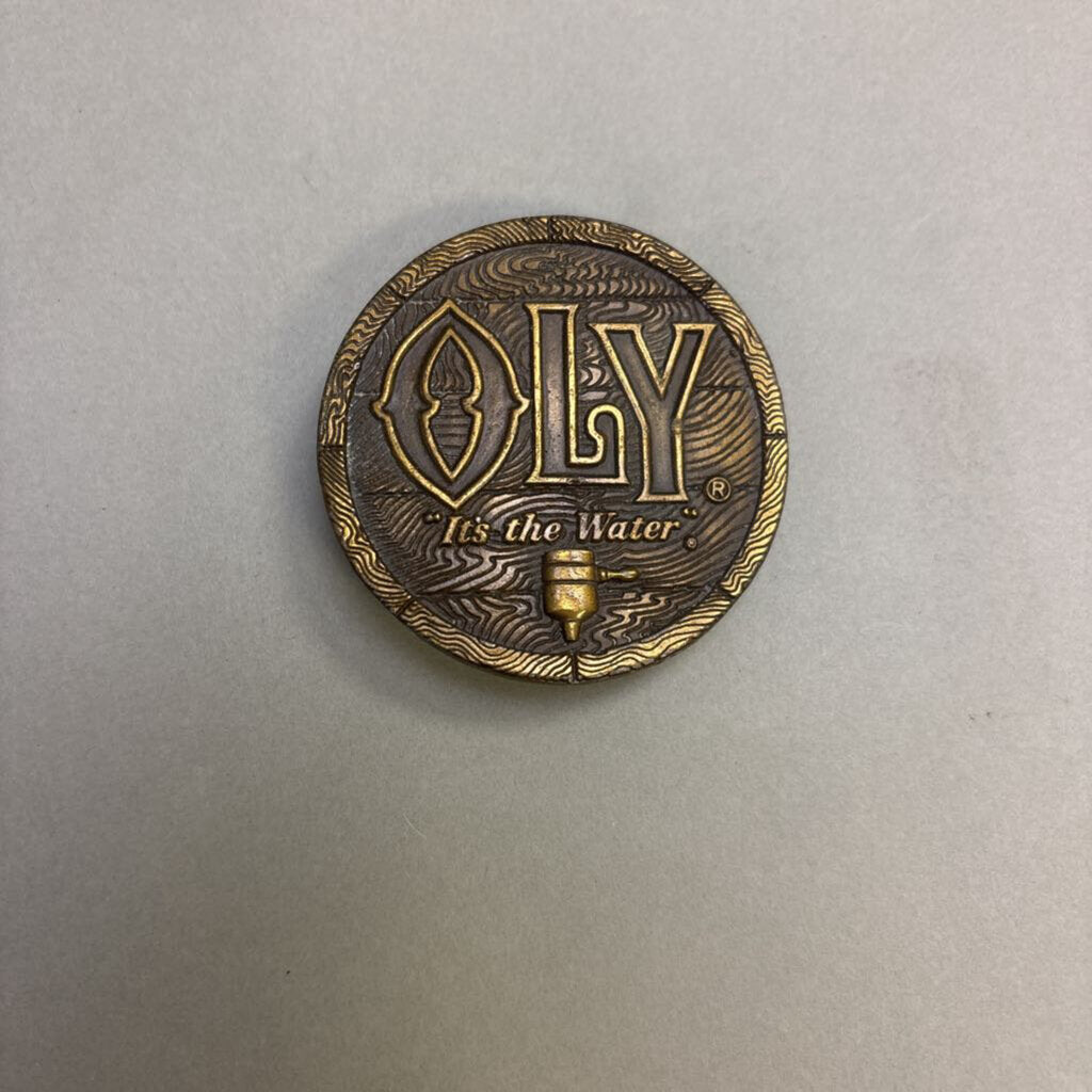 Olympia Beer 1977 Bergamot Belt Buckle (2.5