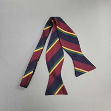 Load image into Gallery viewer, Polo Ralph Lauren Bow Tie, Red/Blue Stripes
