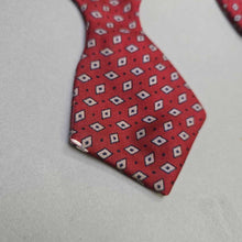 Load image into Gallery viewer, Enduro Cravat Bow Tie, Red Geometric
