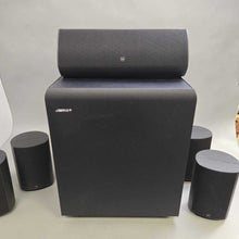 Load image into Gallery viewer, Jamo Active Powered Down Firing Subwoofer A 3SUB.3 w/ 5 Surround Speakers (~15x12.5x19)
