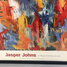 Load image into Gallery viewer, Framed Jasper Johns Exhibition Poster Print - False Start (~37x29.5)
