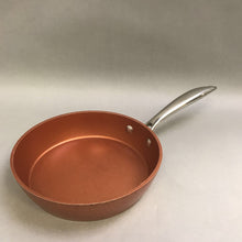 Load image into Gallery viewer, Kitchen Academy Hammered Copper Look Skillet (8&quot;)
