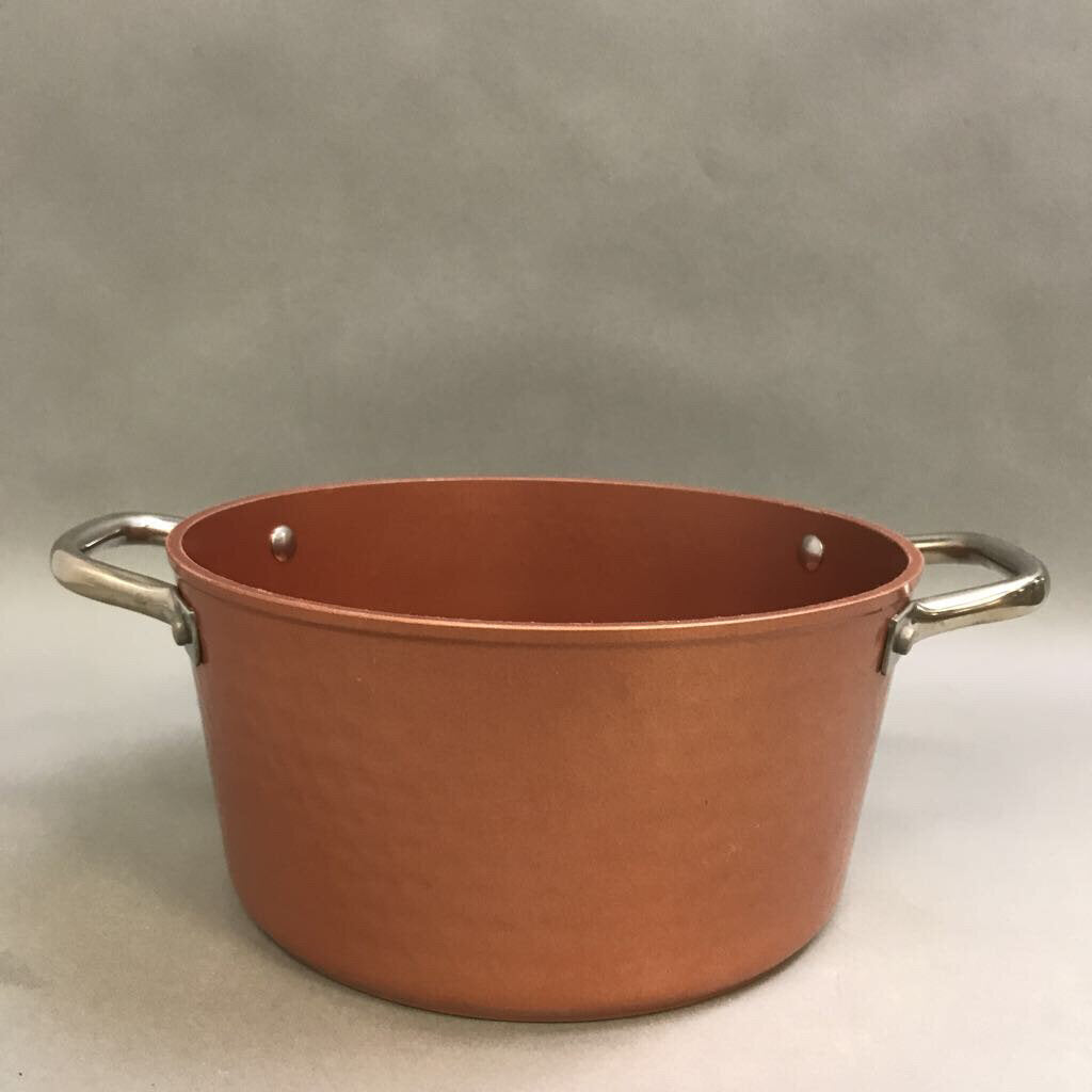 Kitchen Academy Hammered Copper Look Stock Pot (5x10)