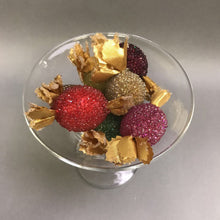 Load image into Gallery viewer, Martini Glass with Beaded Candy (5&quot;)
