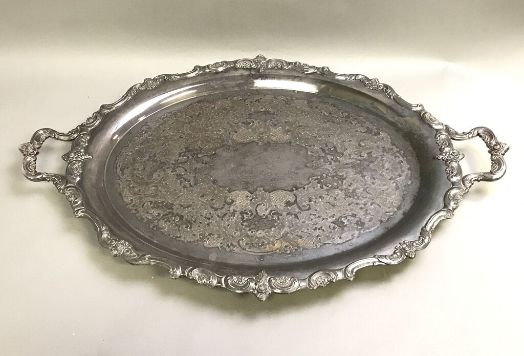 Towle El Grandee Large Silverplate Tray (~30x20)