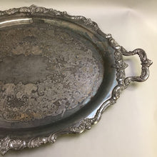 Load image into Gallery viewer, Towle El Grandee Large Silverplate Tray (~30x20)
