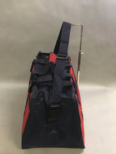 Load image into Gallery viewer, Polo Sport Ralph Lauren Duffle Bag Red Blue USA Flag (20x11)

