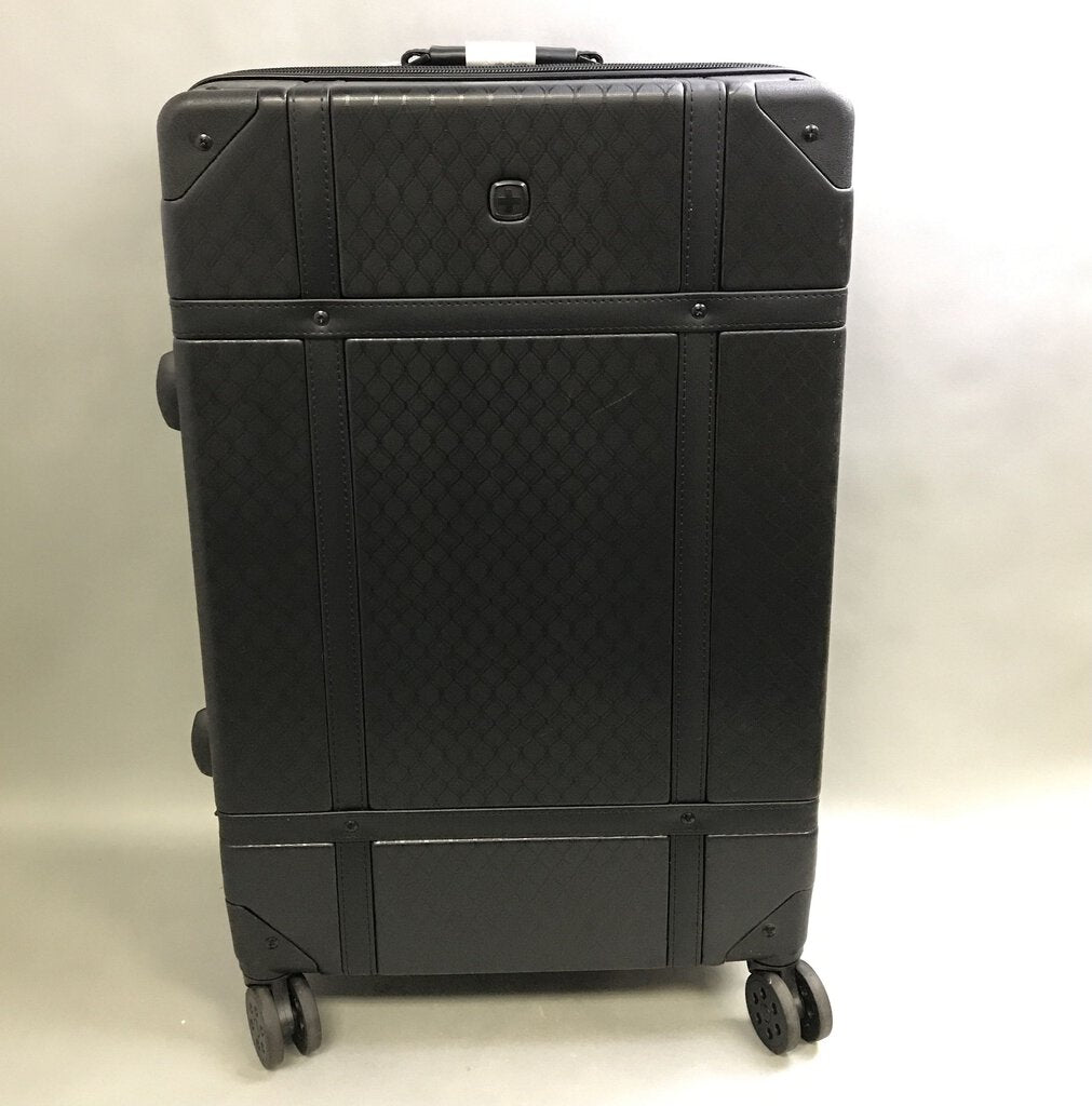 Swissgear Hardside Trunk Suitcase, Black (28x17x11)