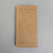 Load image into Gallery viewer, Antique Boy Scout Diary ~1922 (5.25x2.75)
