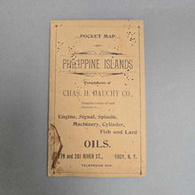 Load image into Gallery viewer, Antique Pocket Map of the Philippine Islands, 1899 (5.5x3.25)
