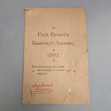 Load image into Gallery viewer, Fred Brown's Illustrated Almanac; 1892 (~9x6)

