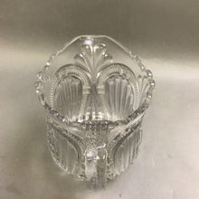 Load image into Gallery viewer, Antique EAPG Glass Pitcher Admiral Bryce Higbee Ribbed (7&quot;)
