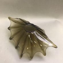 Load image into Gallery viewer, MCM Smokey Glass Sculpture Centerpiece Bow (5x12x8)
