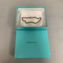 Load image into Gallery viewer, Rare Vintage Tiffany &amp; Co 14K Gold Twist Chain 8&quot; Bracelet (10.6g)
