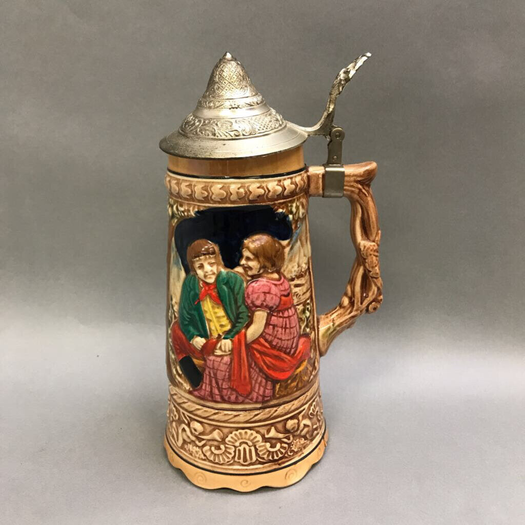 German Beer Stein - Ein Frohes Heil, Heilt allen Schmerz (9.5
