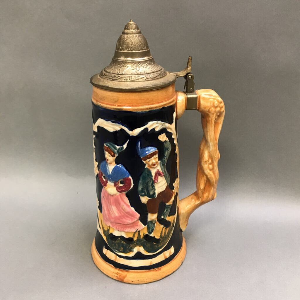 Vintage Beer Stein / Music Box (~10.5
