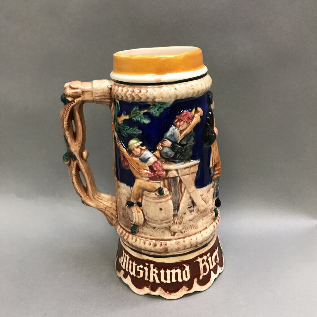German Beer Stein - Musik Und Bier, Das Ist Mein (9