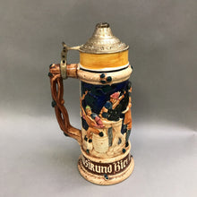 Load image into Gallery viewer, German Beer Stein Music Box - Musik Und Bier, Das Ist Mein (10.5&quot;)

