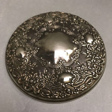 Load image into Gallery viewer, Vintage Silverplate Purse Make-Up Mirror (4")
