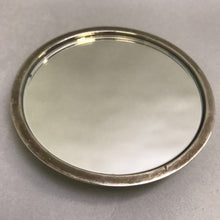 Load image into Gallery viewer, Vintage Silverplate Purse Make-Up Mirror (4")
