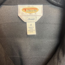 Load image into Gallery viewer, Talbots Polyester Blend Black Button Up Cardigan Size 18
