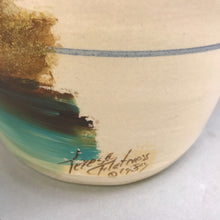 Load image into Gallery viewer, Pottery 2 Gallon Hand Painted Spouted Dispenser Artist Signed 1987
