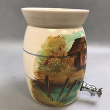 Load image into Gallery viewer, Pottery 2 Gallon Hand Painted Spouted Dispenser Artist Signed 1987
