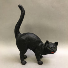 Load image into Gallery viewer, Cast Iron Black Cat Doorstop (10.75x8x2.5)
