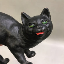 Load image into Gallery viewer, Cast Iron Black Cat Doorstop (10.75x8x2.5)
