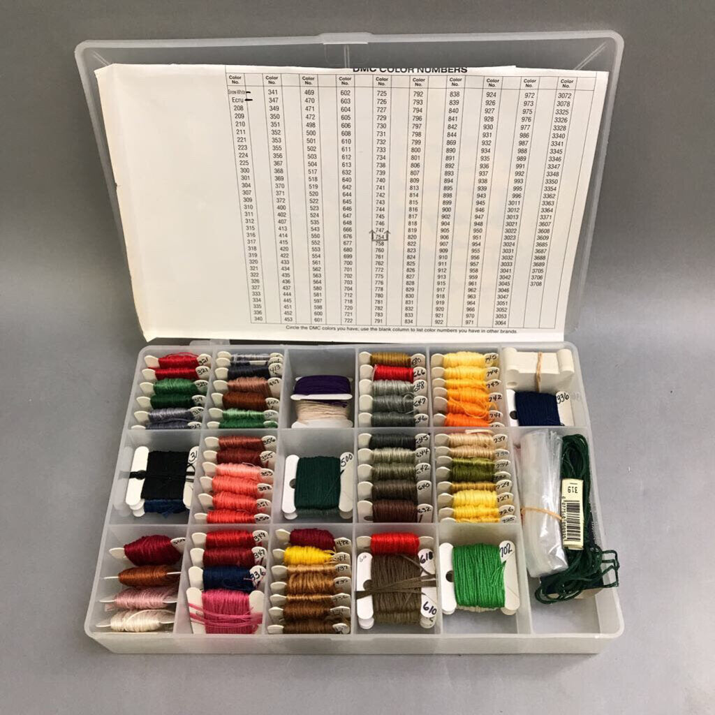 Box of Thread / Embroidery Floss (2x11x7)