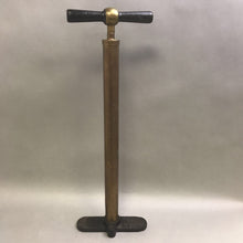 Load image into Gallery viewer, Vintage Brass Tire Pump (24&quot; Tall)
