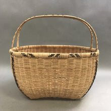 Load image into Gallery viewer, Hand Crafted Wicker Basket with Handle (13x13x12)
