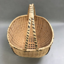 Load image into Gallery viewer, Hand Crafted Wicker Basket with Handle (13x13x12)
