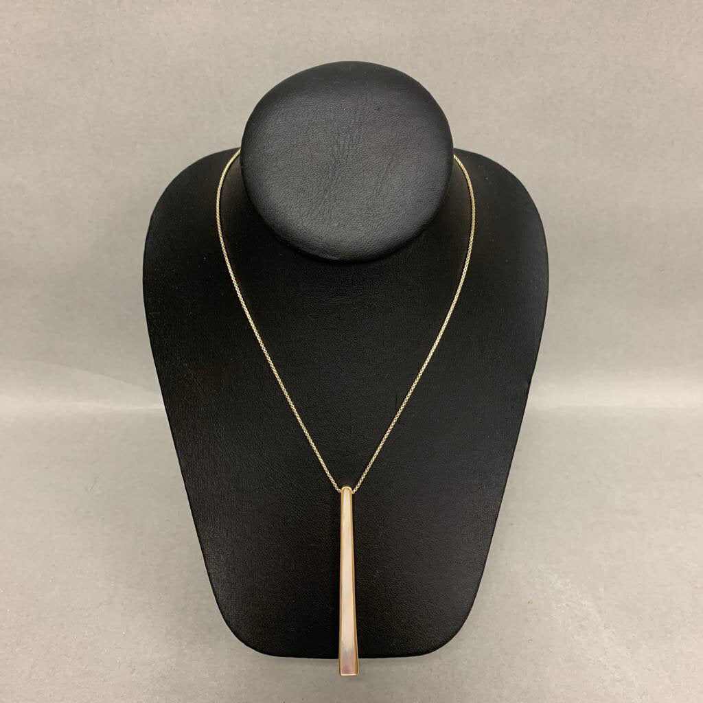 Kendra Scott Goldtone Mother of Pearl Lariat Necklace (28