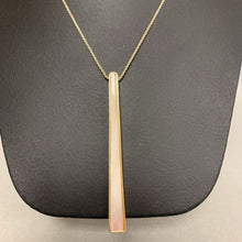 Load image into Gallery viewer, Kendra Scott Goldtone Mother of Pearl Lariat Necklace (28&quot;)
