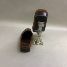 Load image into Gallery viewer, Ladies Stuart Weitzman Bedrock Walnut Suede Slip On Shoes Size 9.5 M
