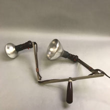 Load image into Gallery viewer, Vintage Double Lamp Handheld Light (15&quot;)
