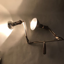 Load image into Gallery viewer, Vintage Double Lamp Handheld Light (15&quot;)
