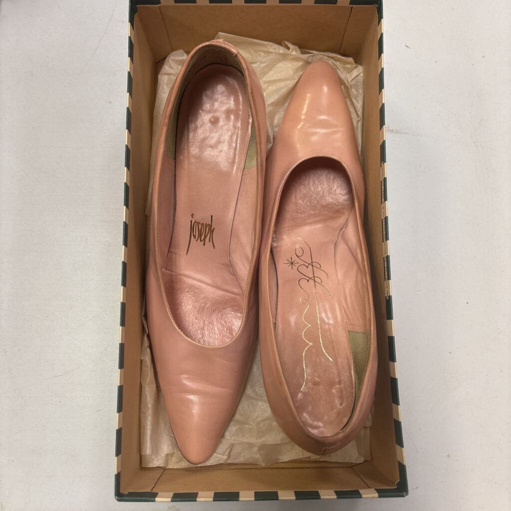 Ladies Joseph Pink Pointed Toe Heels Size 9