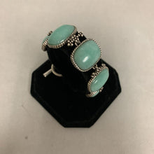 Load image into Gallery viewer, Lucky Brand Faux Jade Link Toggle Bracelet (8&quot;)
