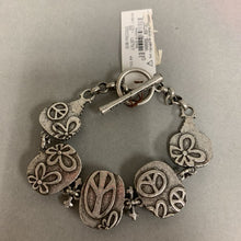 Load image into Gallery viewer, Lucky Brand Faux Jade Link Toggle Bracelet (8&quot;)
